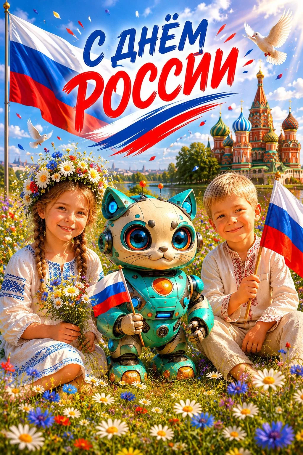 🇷🇺 С Днём России!

Друзья, поздравляем вас с праздником нашей великой Родины! ❤️

Дети — будущее н