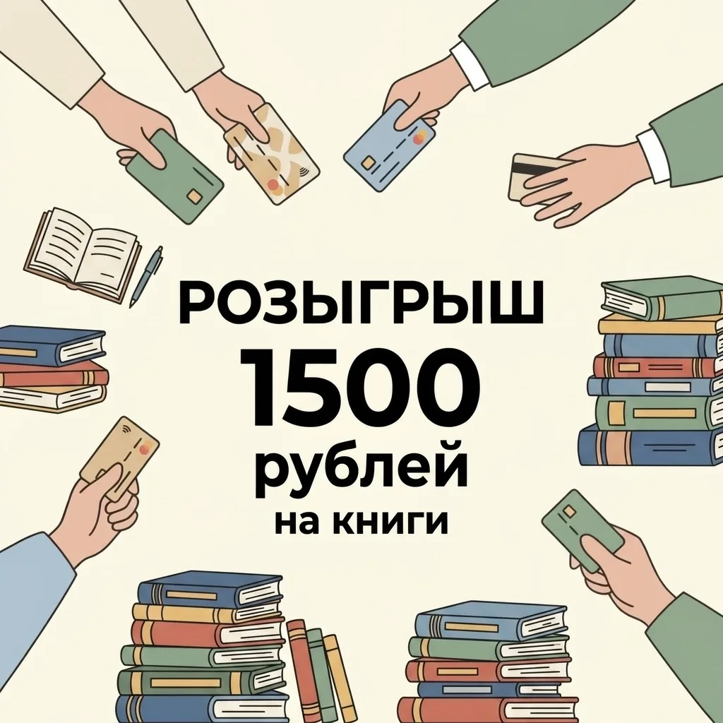 ДАРИМ 1500 руб. на книги 📚
​
Лето - прекрасное время для чтения книг на свежем воздухе!
​
Подарим о