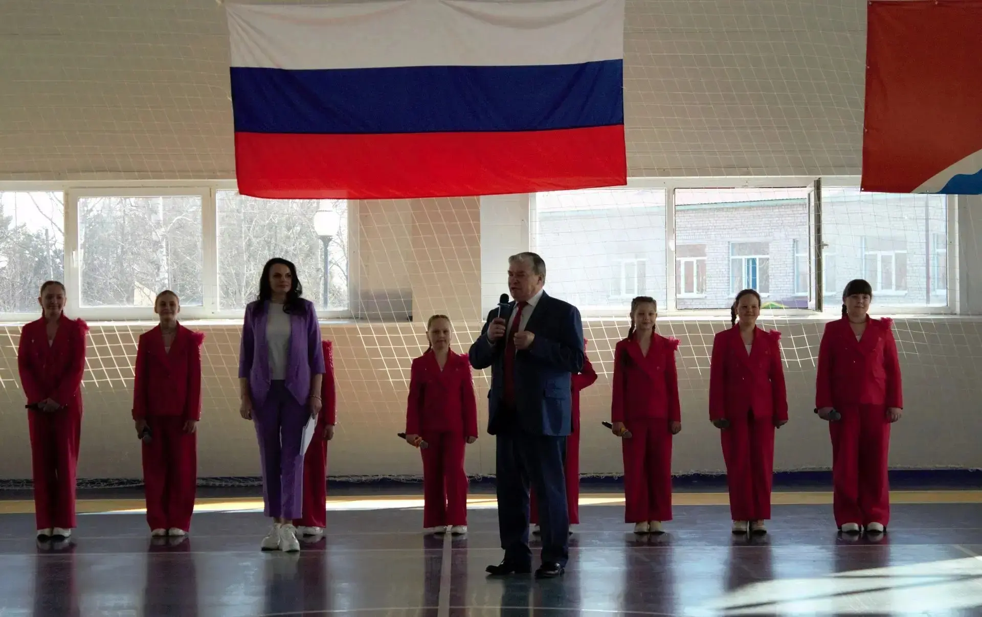 🚩Детский вокальный коллектив "Крем-брюле" даёт старт соревнованиям❗

 25 марта в спортивно‑оздорови