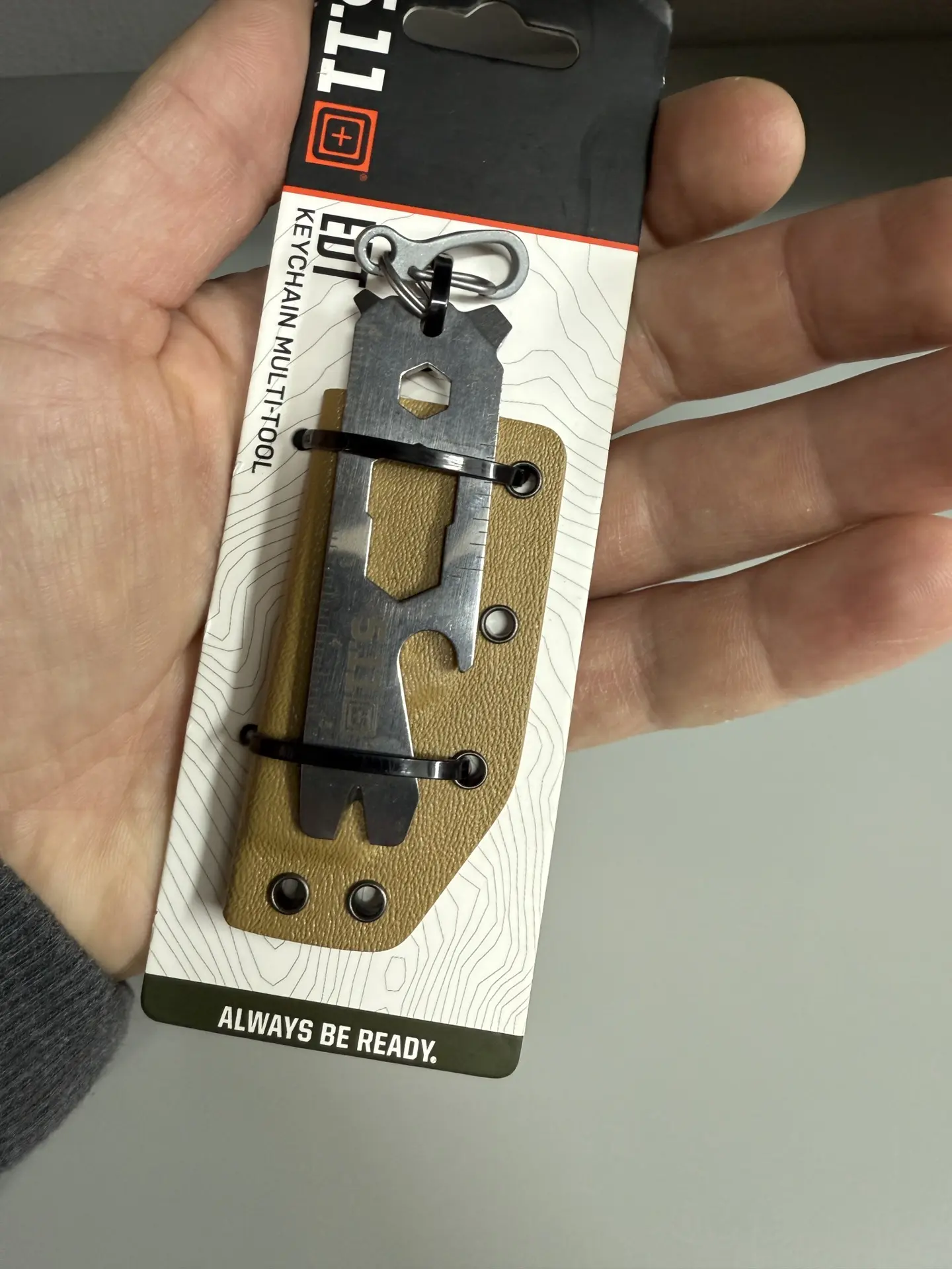 Мультитул-брелок 5.11 EDT Multitool

💰3000₽

Мультитул-брелок 5.11 EDT Multitool изготовлен из проч