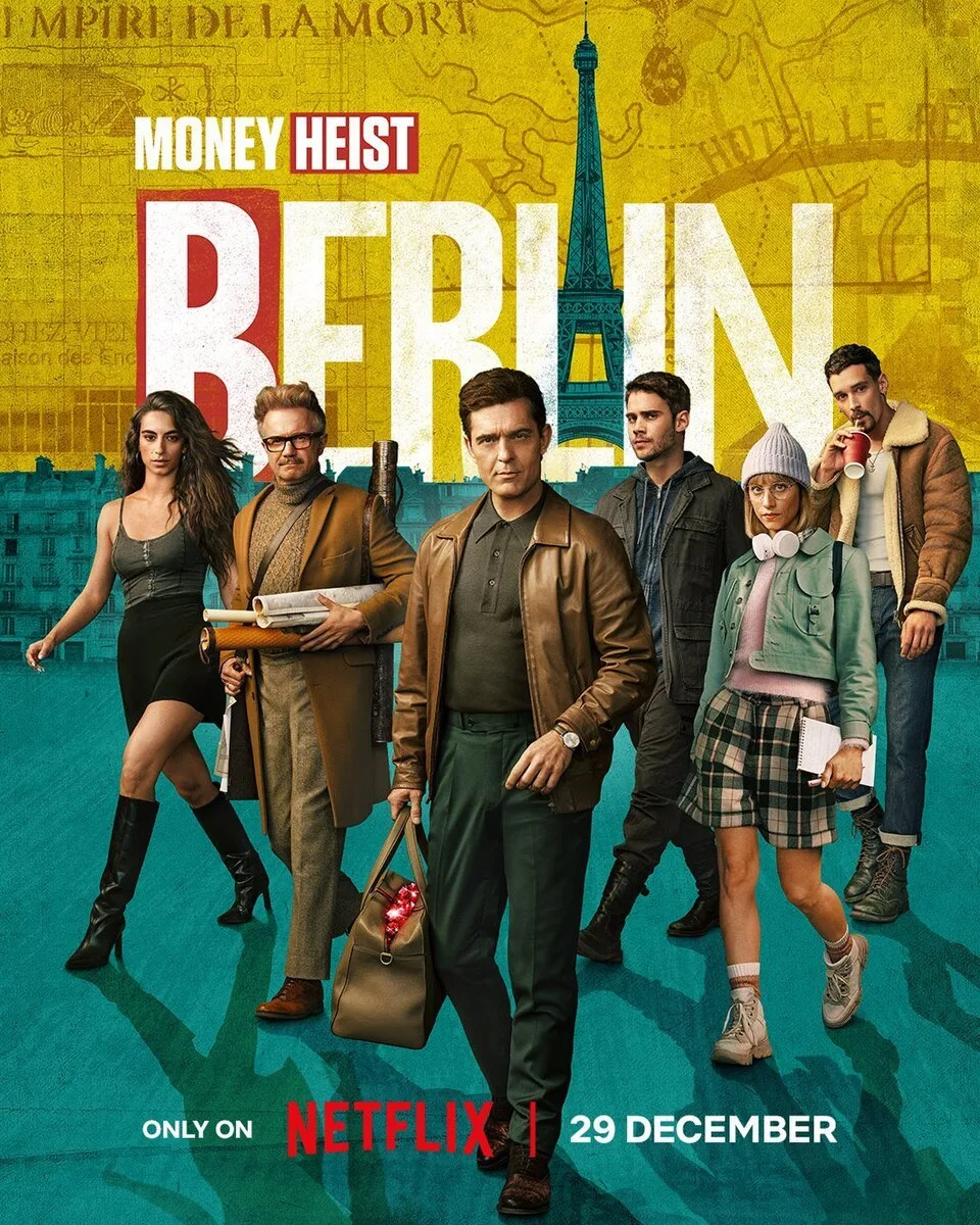 Отзывы на сериалы 🎥

○ Сериал "Берлин" от создателей моего любимого сериала "Бумажный дом". Но чест