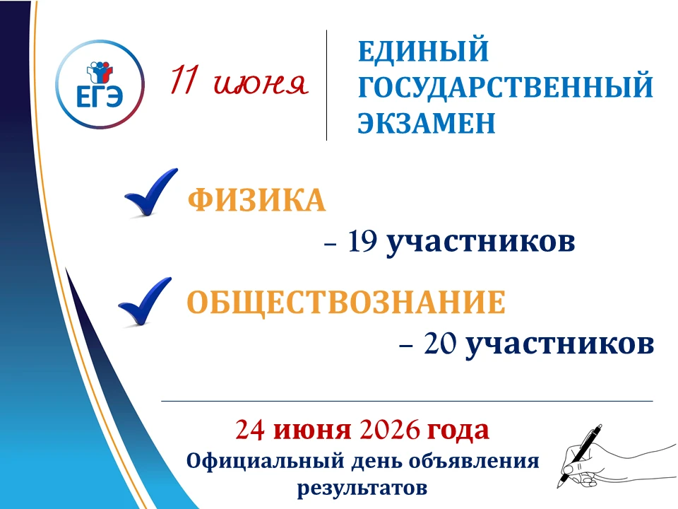✅Сегодня выпускники сдают очередной единый государственный экзамен — ещё один важный шаг к воплощени