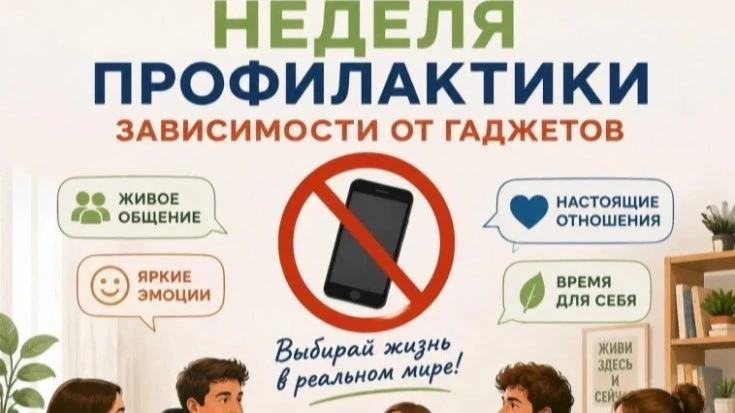 ⚡ Неделя профилактики зависимости от гаджетов: как не стать рабом экрана

С 15 по 21 июня в России п