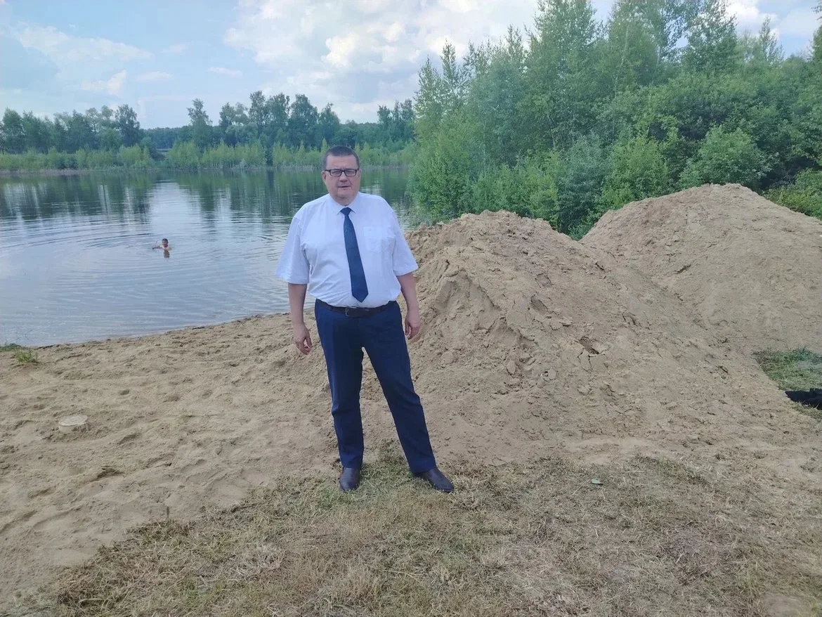 АЛАДЬИНО. Дело сделано-наказ исполнен! Пляж отсыпан
Жительница деревни Аладьино городского округа Ка
