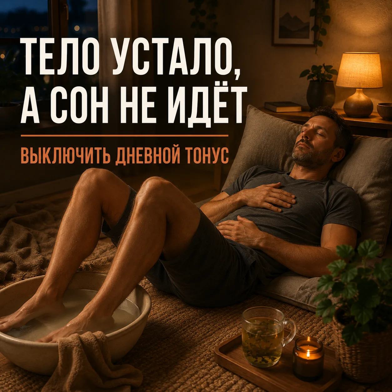 ТЕЛО УСТАЛО, А СОН НЕ ИДЁТ: 3 МЯГКИХ СИГНАЛА НА ВЕЧЕР
Легли. Свет выключили. А внутри будто ещё день