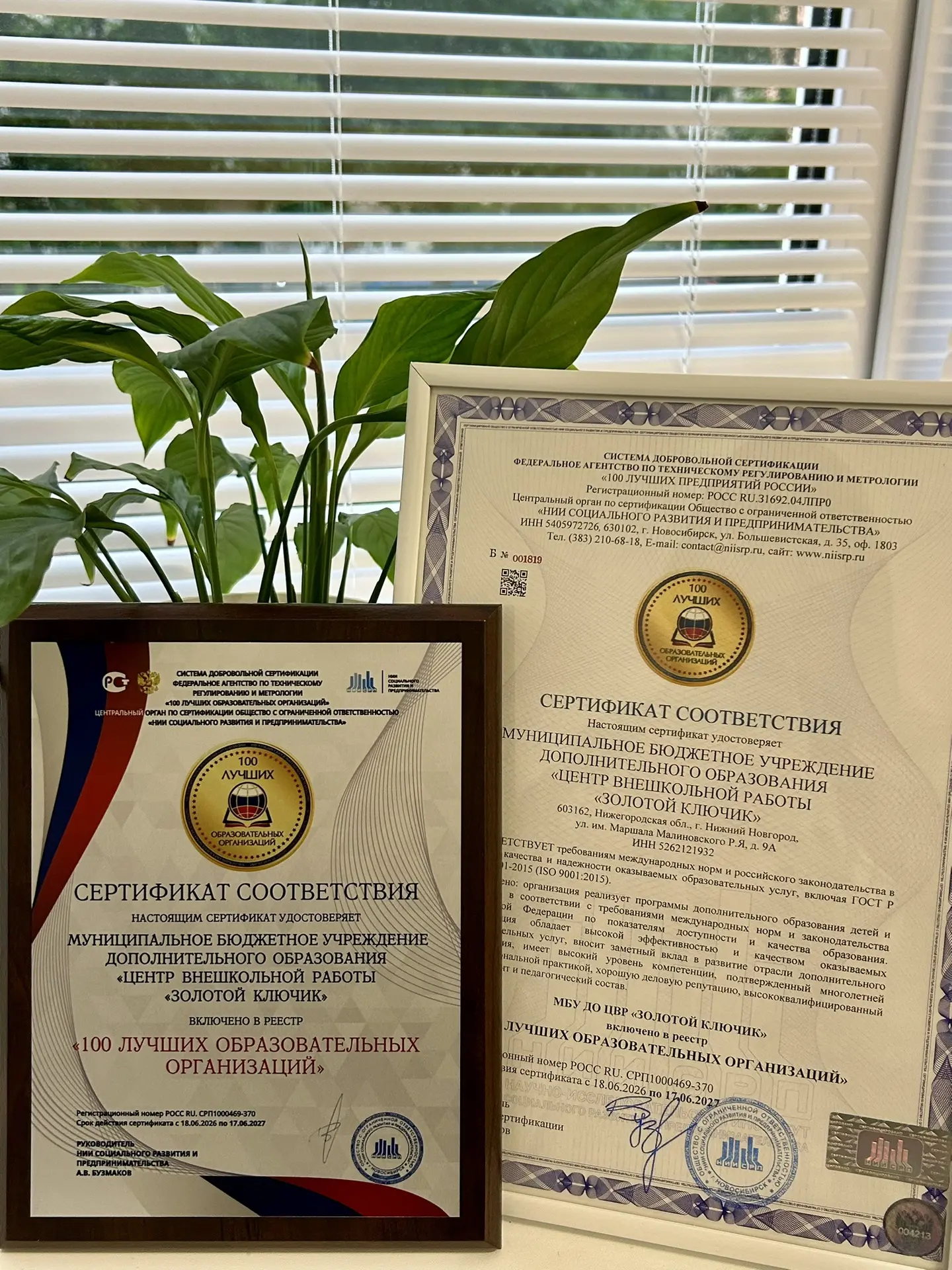 🏆 Мы в числе 100 лучших образовательных организаций России!

✅С гордостью сообщаем, что МБУ ДО «Цен