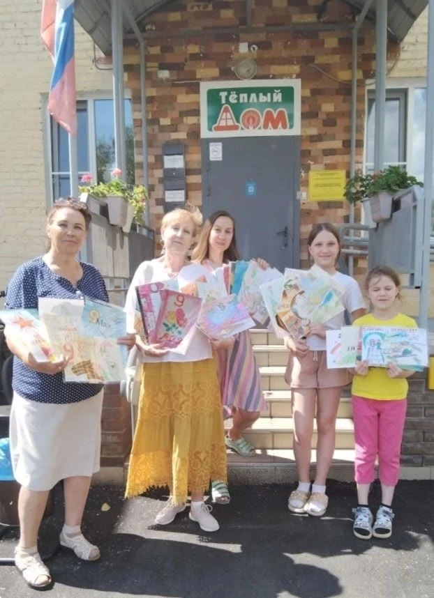 Уважаемые участники конкурса "Краски Победы"! С гордостью сообщаем Вам, что детские рисунки, учавств