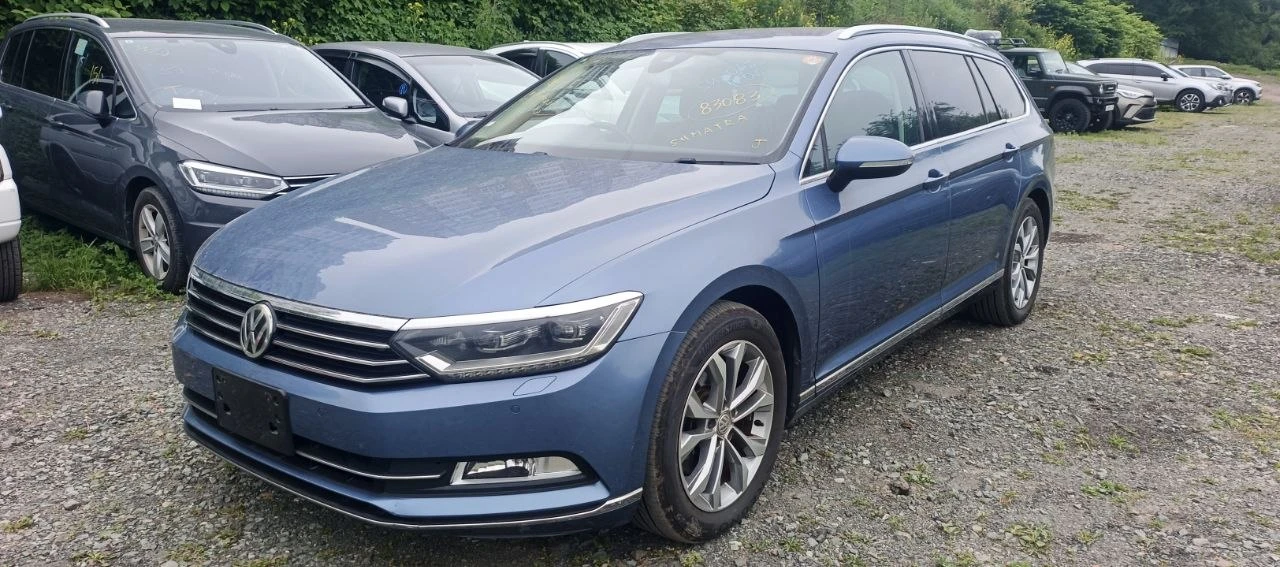 Комфортный большой универсал VOLKSWAGEN PASSAT VARIANT выпущен таможней и готов к путешествию своим 