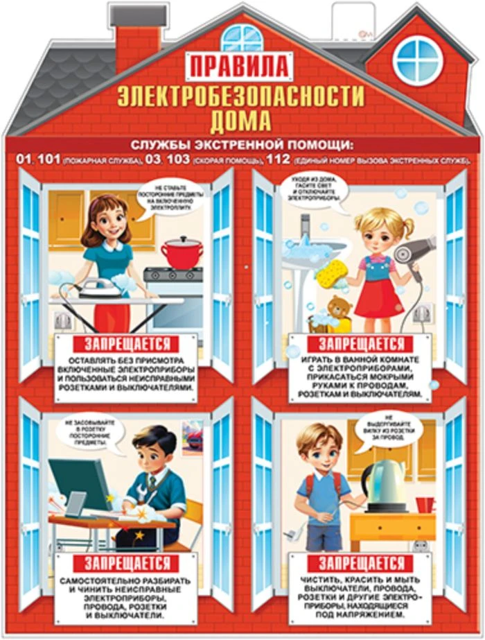 ⚡ Электробезопасность: простые правила, которые могут спасти жизнь ⚡
Электричество делает нашу жизнь