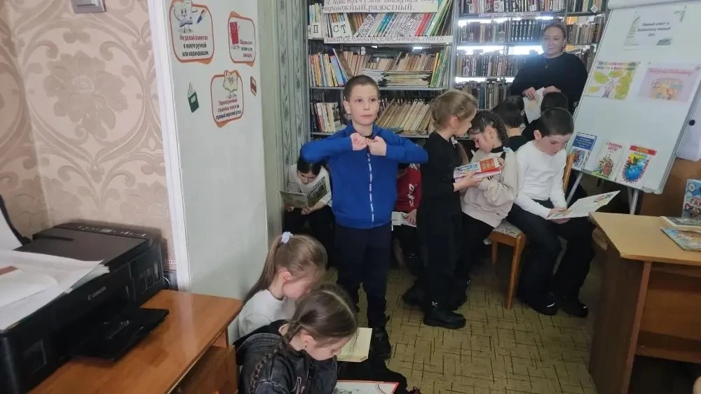 3 марта в библиотеке-филиале с. Терскол Эльбрусского муниципального района состоялось познавательное