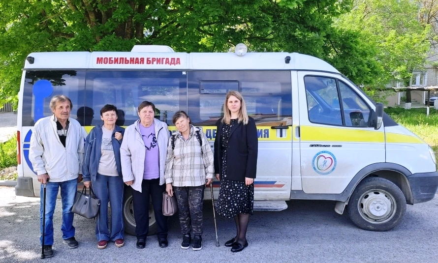 🚐  Мобильная (мультидисциплинарная) бригада

📌  В учреждении продолжает свою работу мобильная (мул