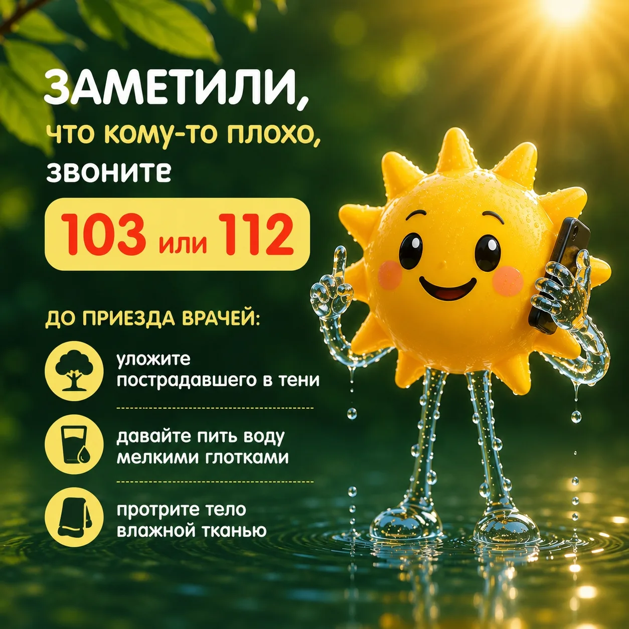 Как в жару не закипеть, словно самовар ☀️
В Тульской области ожидается аномально жаркая погода. В та