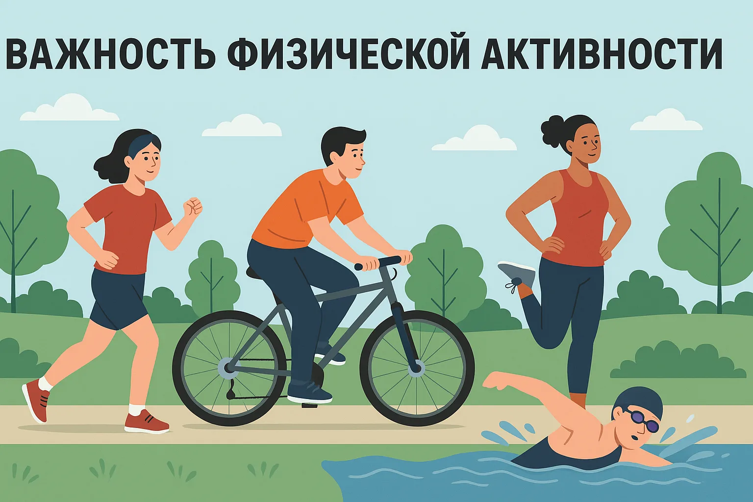 8 – 14 июня – Неделя информирования о важности физической активности

Низкая физическая активность, 