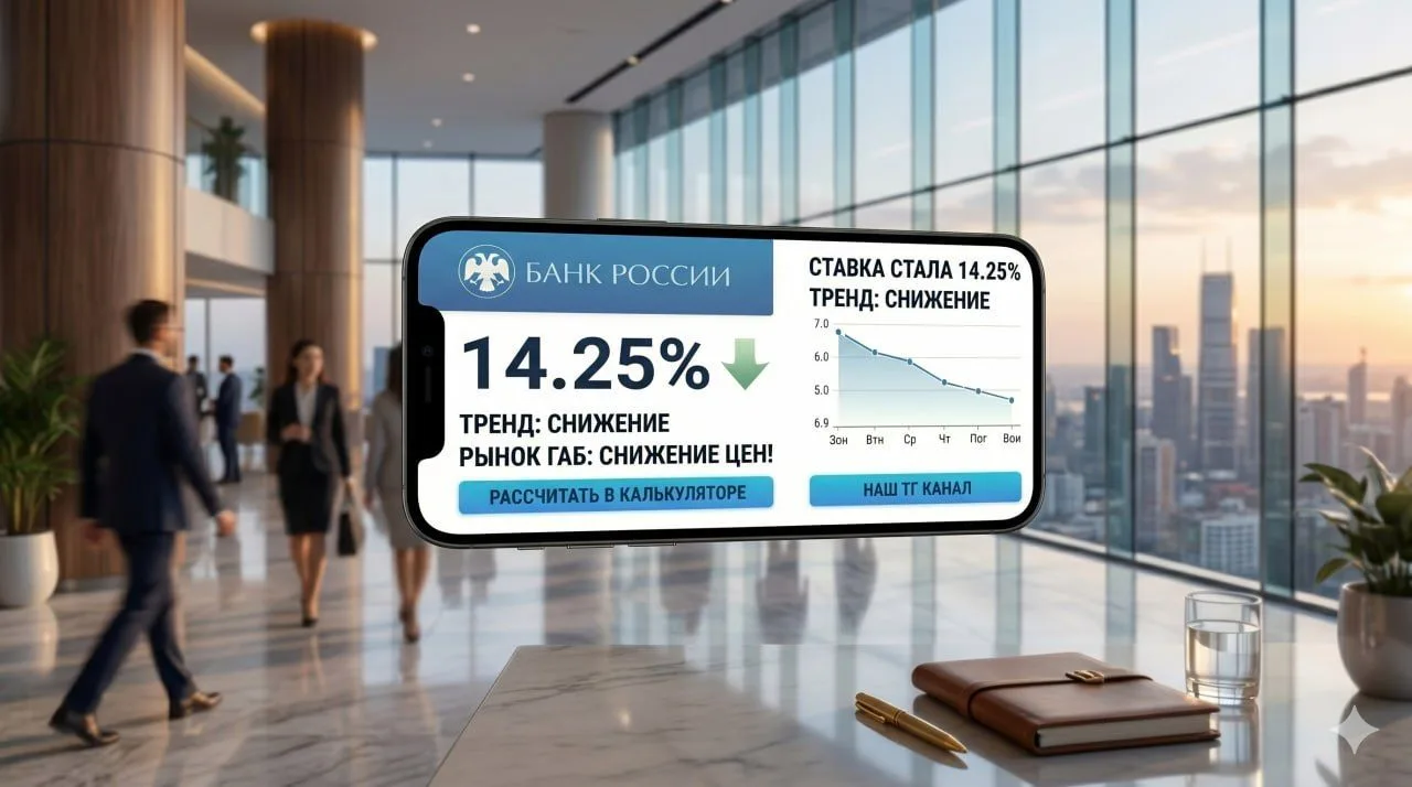 📉 Банк России снизил ключевую ставку: что это значит для рынка ГАБов?

19 июня состоялось очередное
