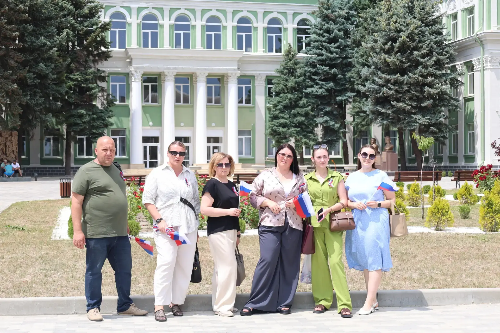 Участники Молодёжного совета Министерства культуры Запорожской области провели патриотическую акцию 