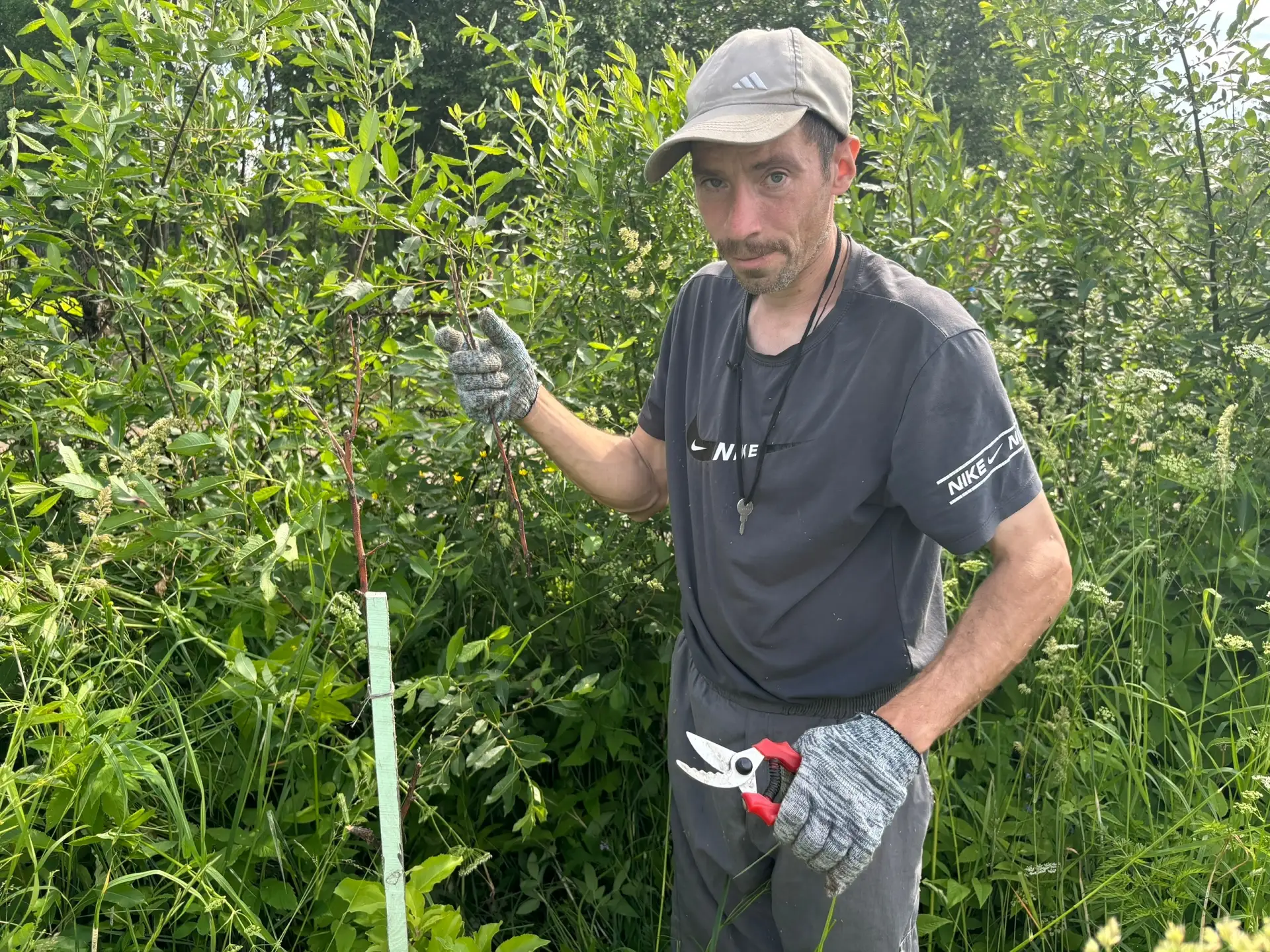 Волонтеры "Чистых инициатив" рассказывают... 🌳

🍎Сегодня наши ребята совершили маленькое доброе де