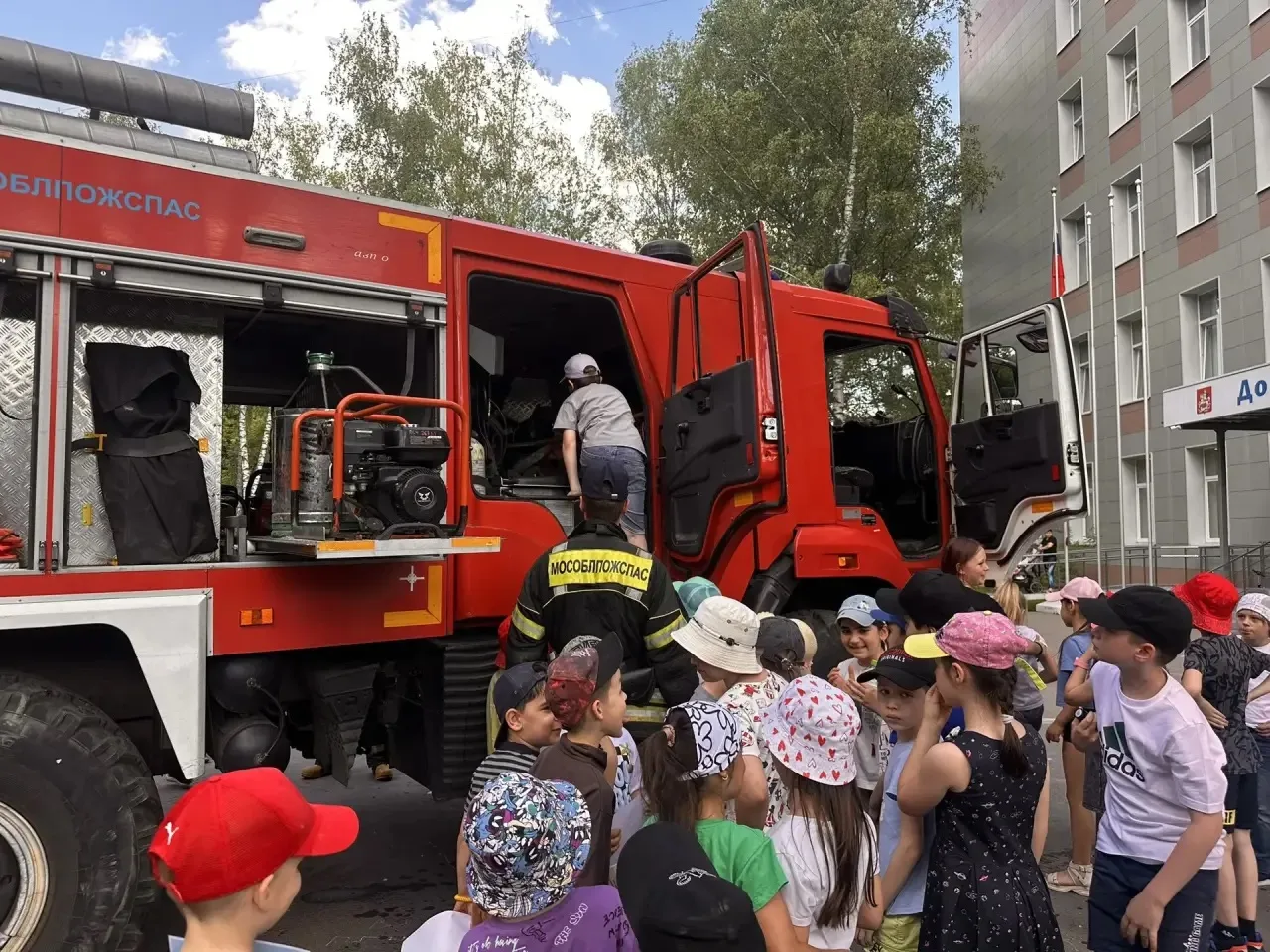Сегодня в школьном лагере корпуса Андреевка случилось событие, которое привело в восторг всех ребят.