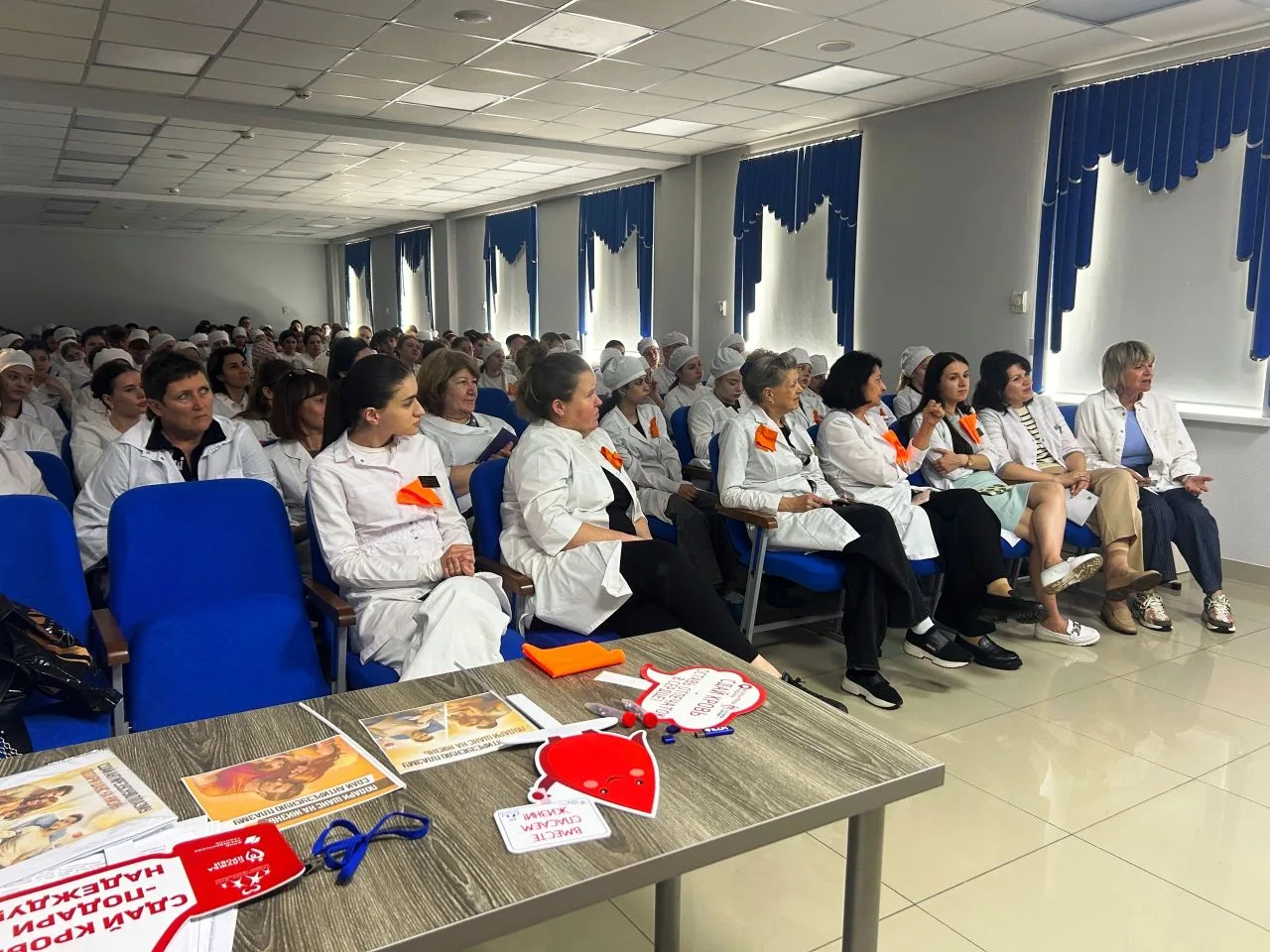 📍Продолжается цикл лекций на тему донорства иммунной плазмы с антирезусными антителами в рамках акц