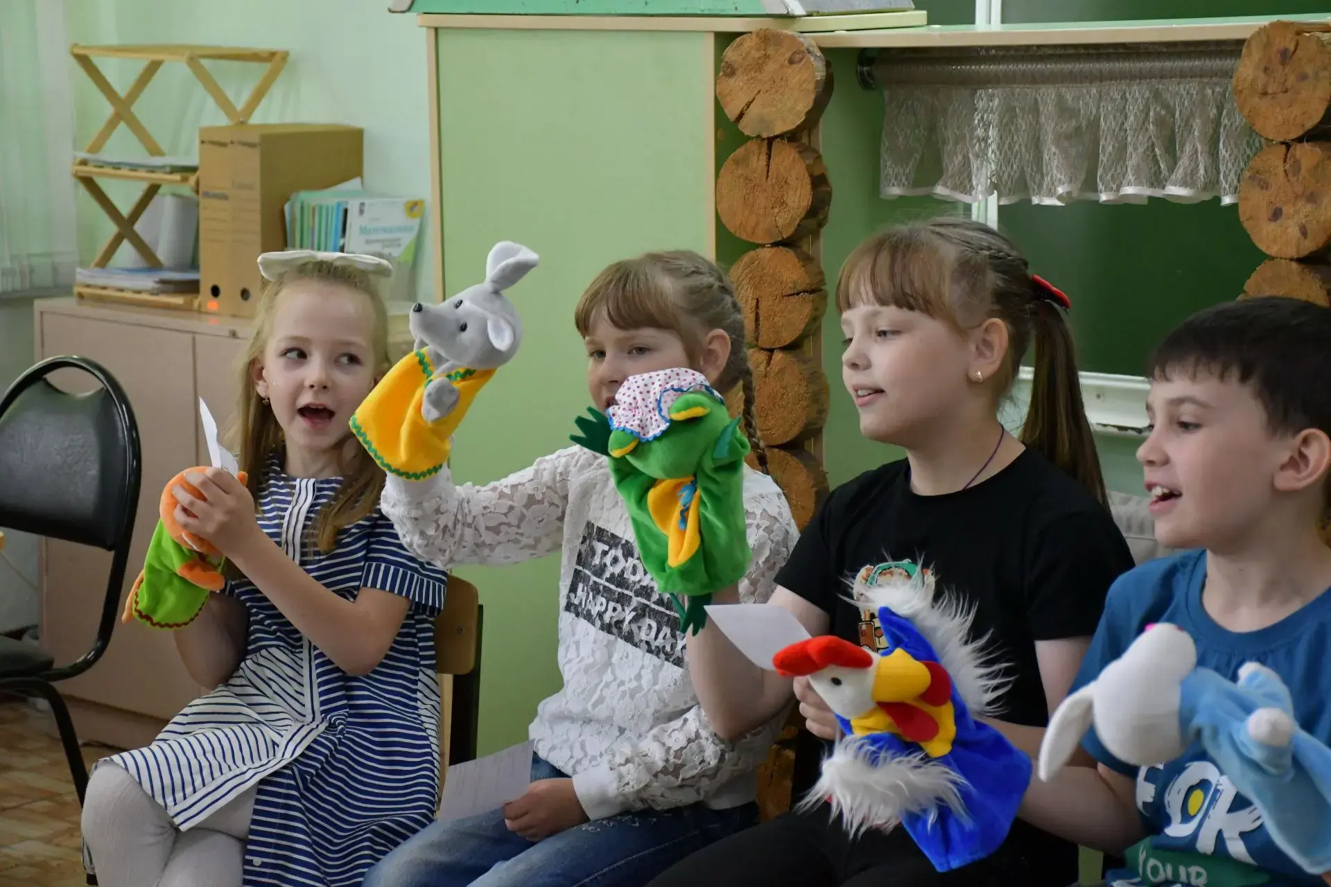 ☀️ Ура! В День защиты детей распахнул свои двери пришкольный лагерь «Солнышко» при Ахматовской школе