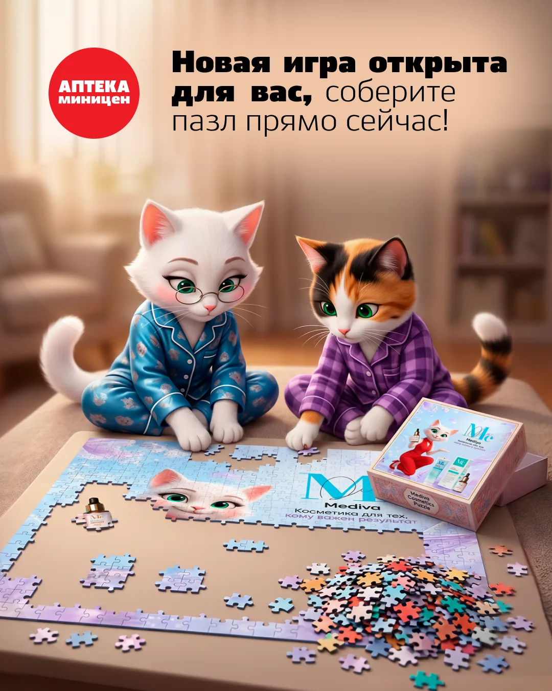 🧩 Новый пазл уже ждёт вас!

Подготовили для вас новый пазл! Проверьте свою внимательность, соберите