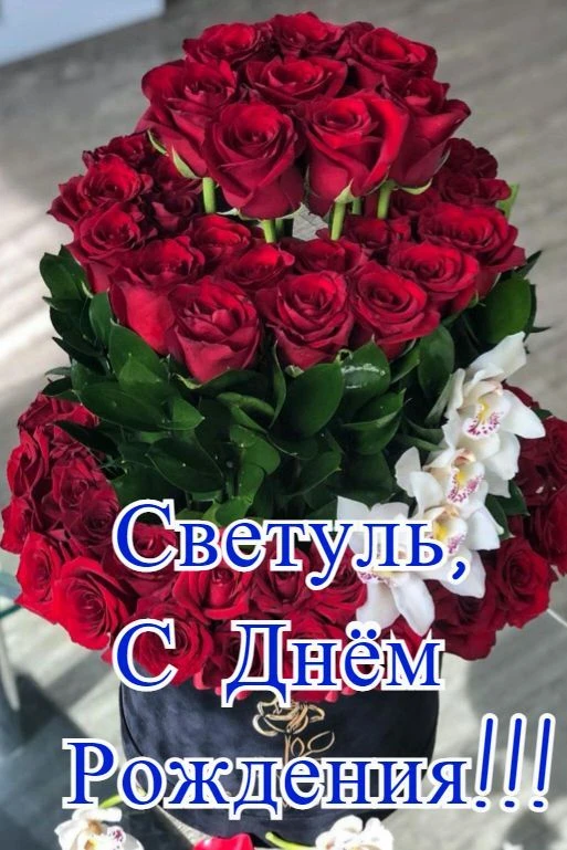 Светлана, родная, с днём рождения! 46 лет — возраст, когда понимаешь истинную ценность жизни, умеешь