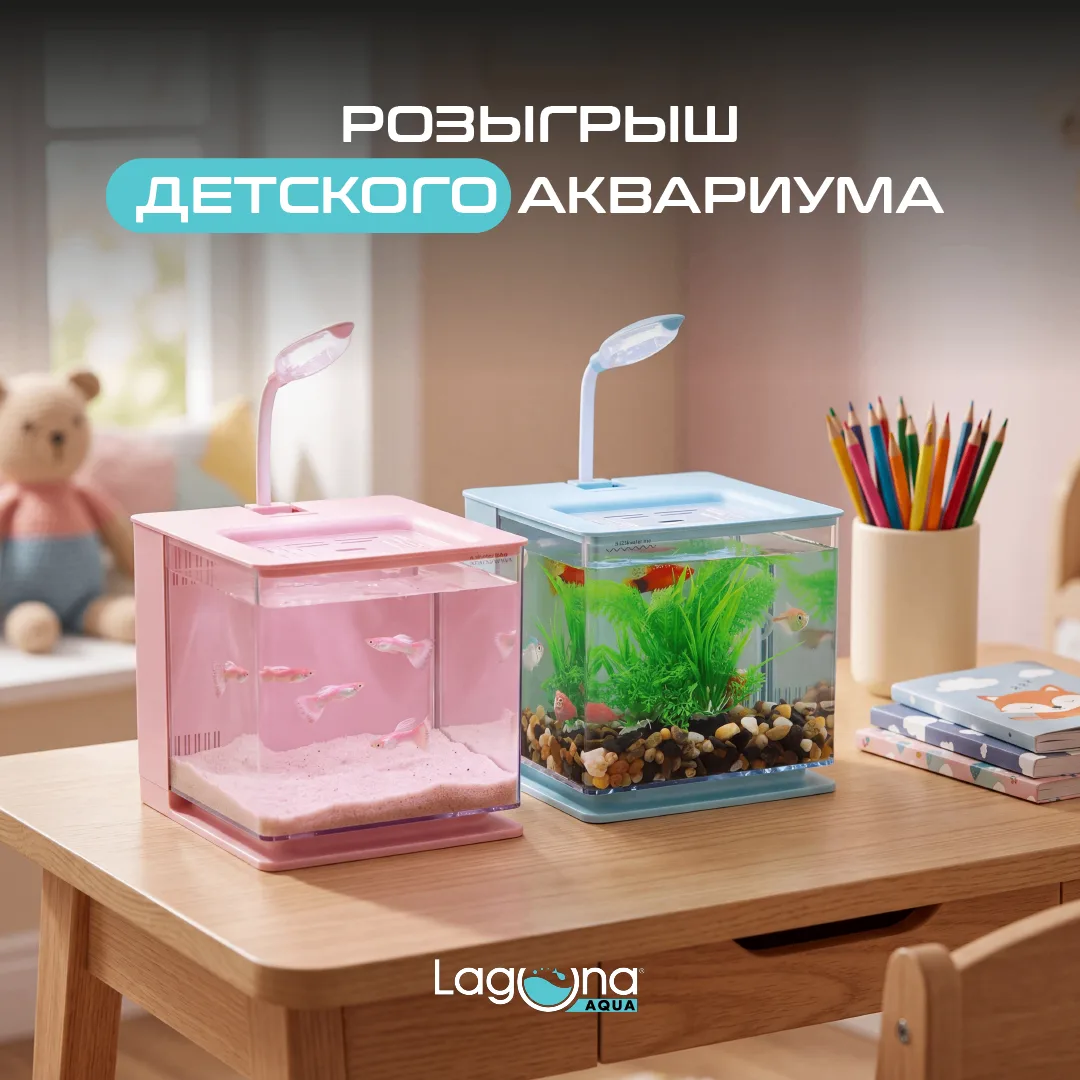 Друзья! В честь Дня защиты детей Laguna AQUA проводит розыгрыш детского аквариума в нашей группе ВКо