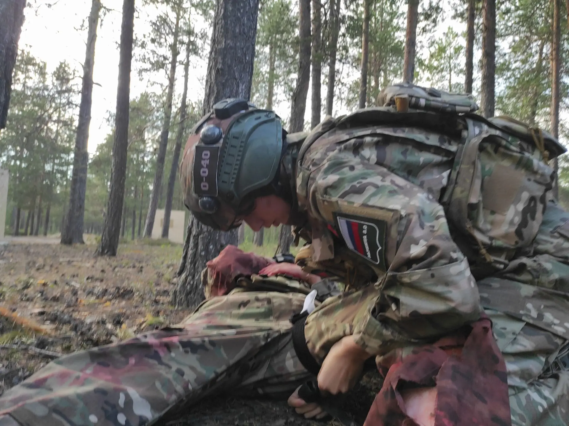 На тактической подготовке было задания для военкоров! 

Оно состояло в том, чтобы запечатлеть за раб