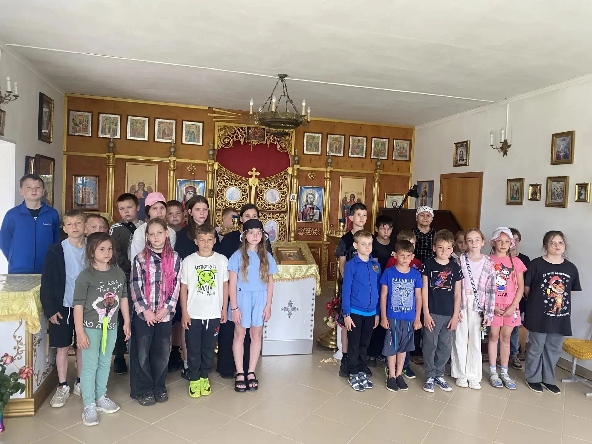 🌄В рамках ЛДП "Росинка", прошла экскурсия в храм. «Домашняя святыня Кубанского казачества» в целях 