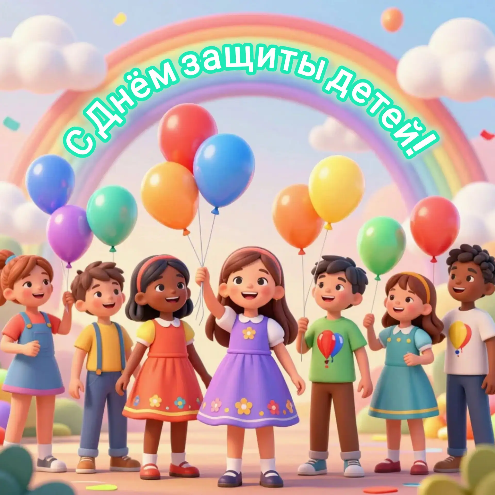 🎈 1 июня — отмечаем День защиты детей! 🎈

🎉 Поздравляем наших озорных, талантливых и удивительных
