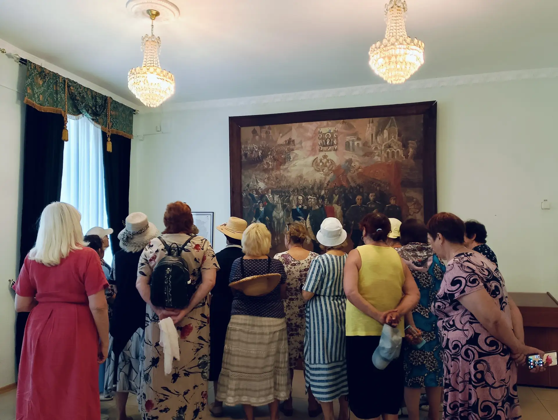Получатели социальных услуг отделения дневного пребывания ОБУСО «ЦСО «Участие» города Курска» побыва