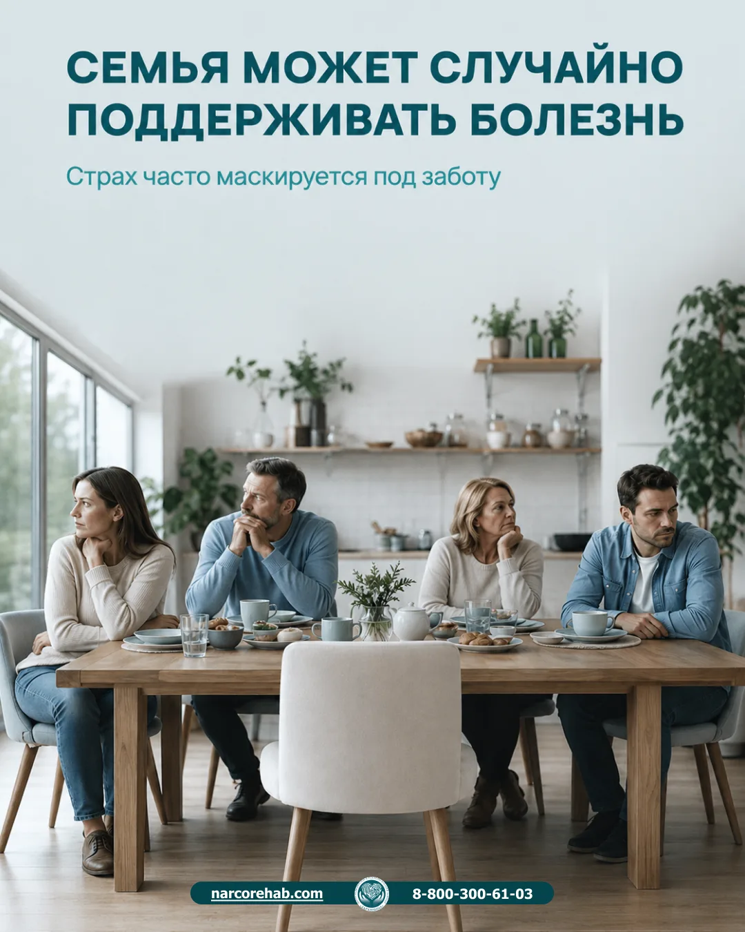 Семья может случайно поддерживать болезнь

Большинство родственников действуют из любви.

Они хотят 