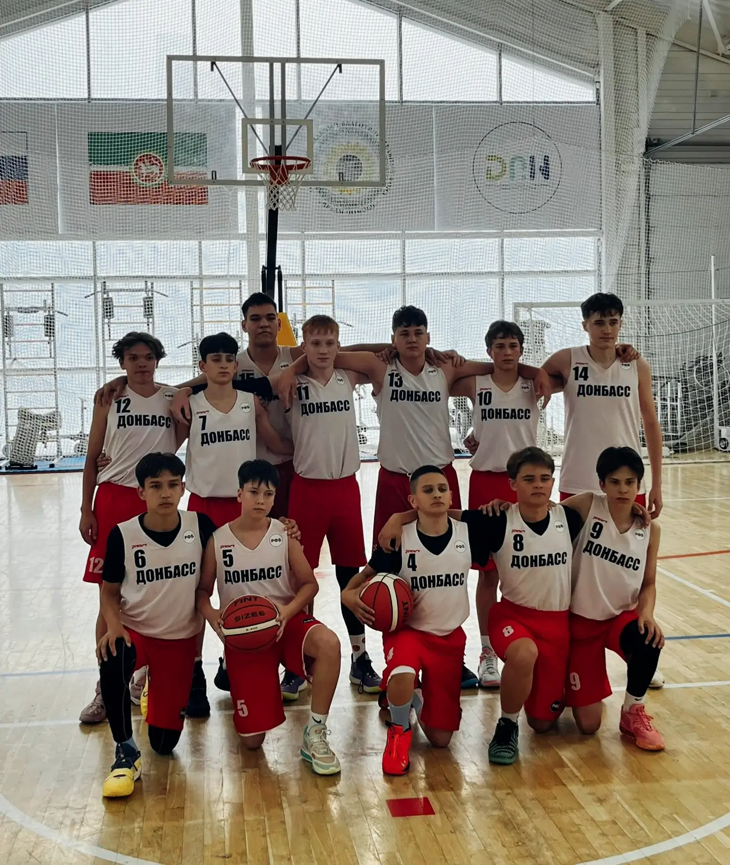🏀Завершился турнир в Казани среди юношей 2012 г.р., в котором принимала участие команда Донецкой На