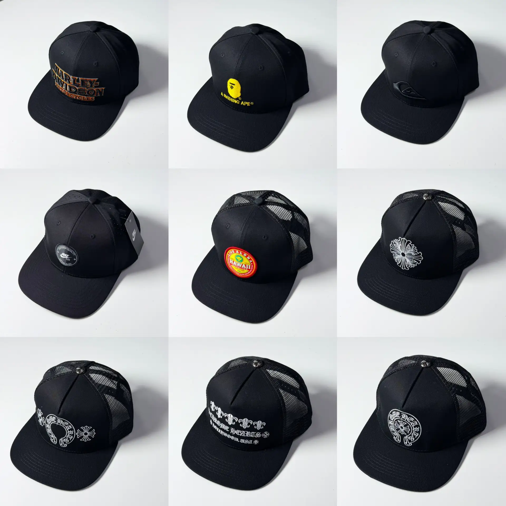 ✅КЕПКИ🧢 с прямым козырьком в ассортименте. 🔖Цена: от 500-1100 руб.