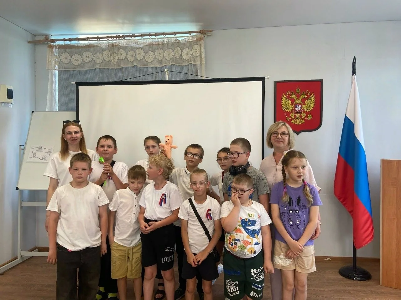 Мероприятие, посвящённое Году единства народов России, провели сотрудники библиотеки для детей летне