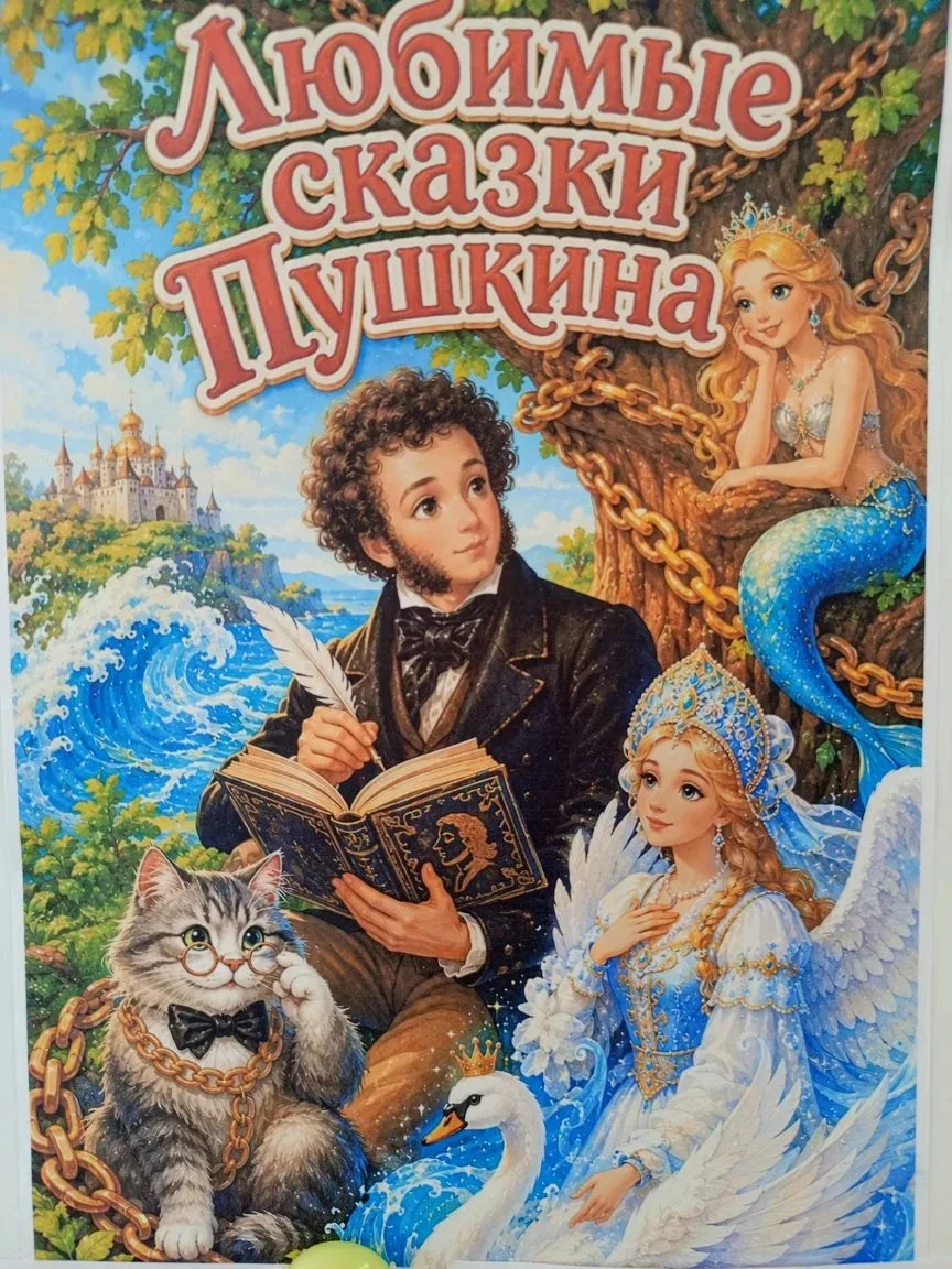 📖✨ Пушкинский день в нашем детском саду: путешествие в мир сказок! ✨📖
 8 июня в  нашем детском сад