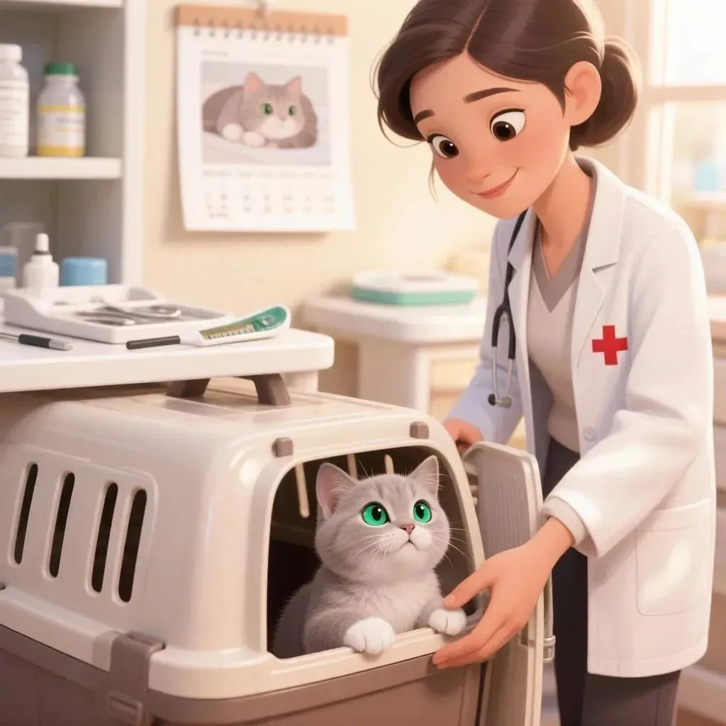 🐾 Первый визит котёнка к ветеринару: что нужно знать
Появление котёнка в доме — это радость, но и б