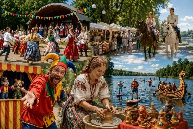 💃   18 июля  в парке культуры имени 35-летия Победы и на  городском пляже на реке  Кинешемка пройде