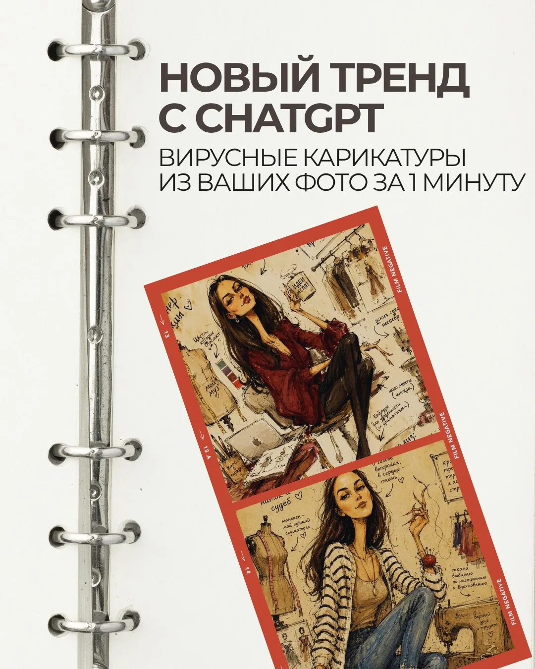 Промпт для ChatGPT👇🏻

Преврати человека с фото в гротескную юмористическую fashion-карикатуру в ст