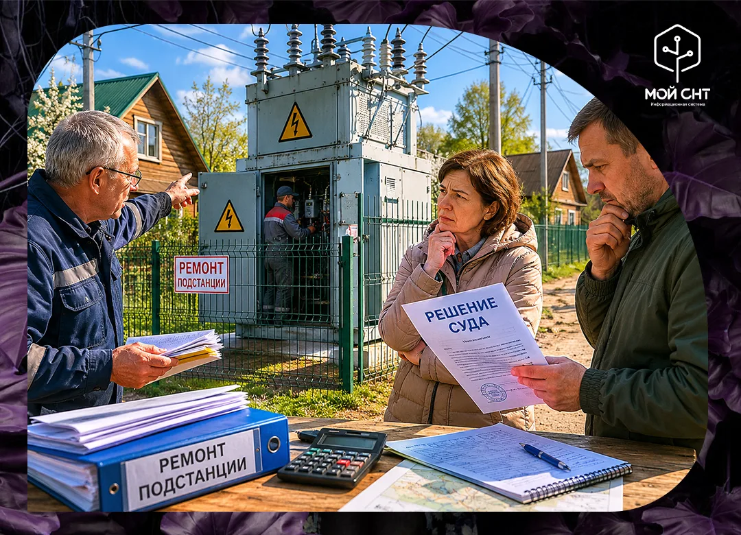 Ремонт подстанции обоснован, а дифференциация взносов — нет: суды разрешили спор между садоводами и 