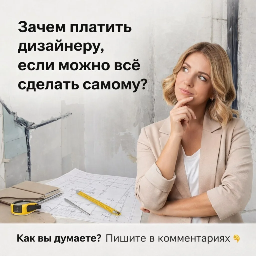 Зачем платить дизайнеру, если можно всё сделать самому?

Можно.
И многие так и делают 🙂

Но давай ч