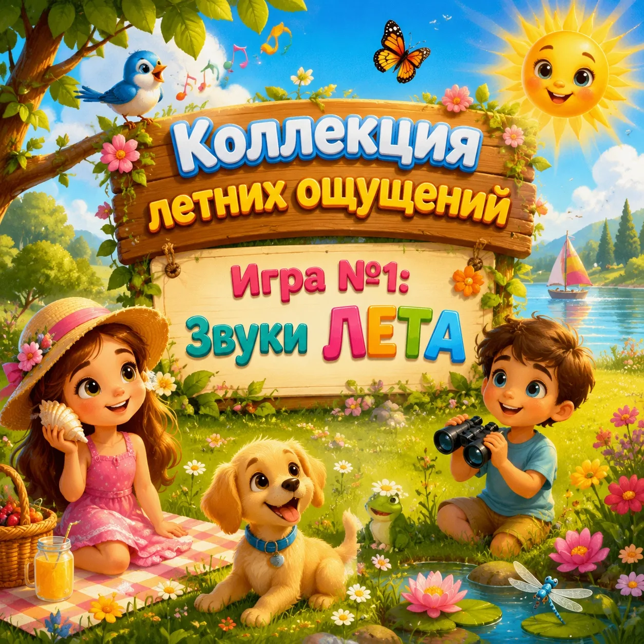 КОЛЛЕКЦИЯ ЛЕТНИХ ОЩУЩЕНИЙ 
Игра №1: Звуки ЛЕТА 🌿

Лето звучит. И у каждого — по-своему.

Птицы на р