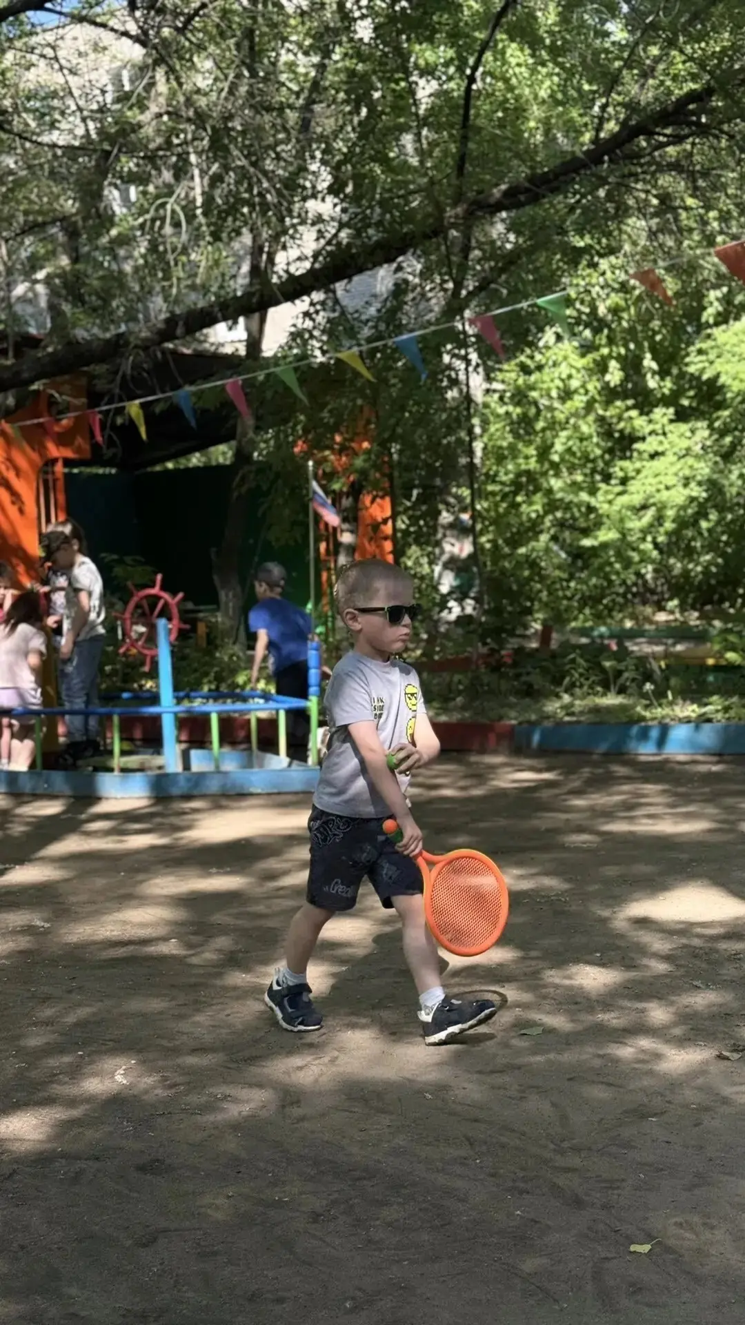 🏅  Спортивное лето

У нас в детском саду настоящая спортивная эстафета! 🥳  Все ребята с восторгом 
