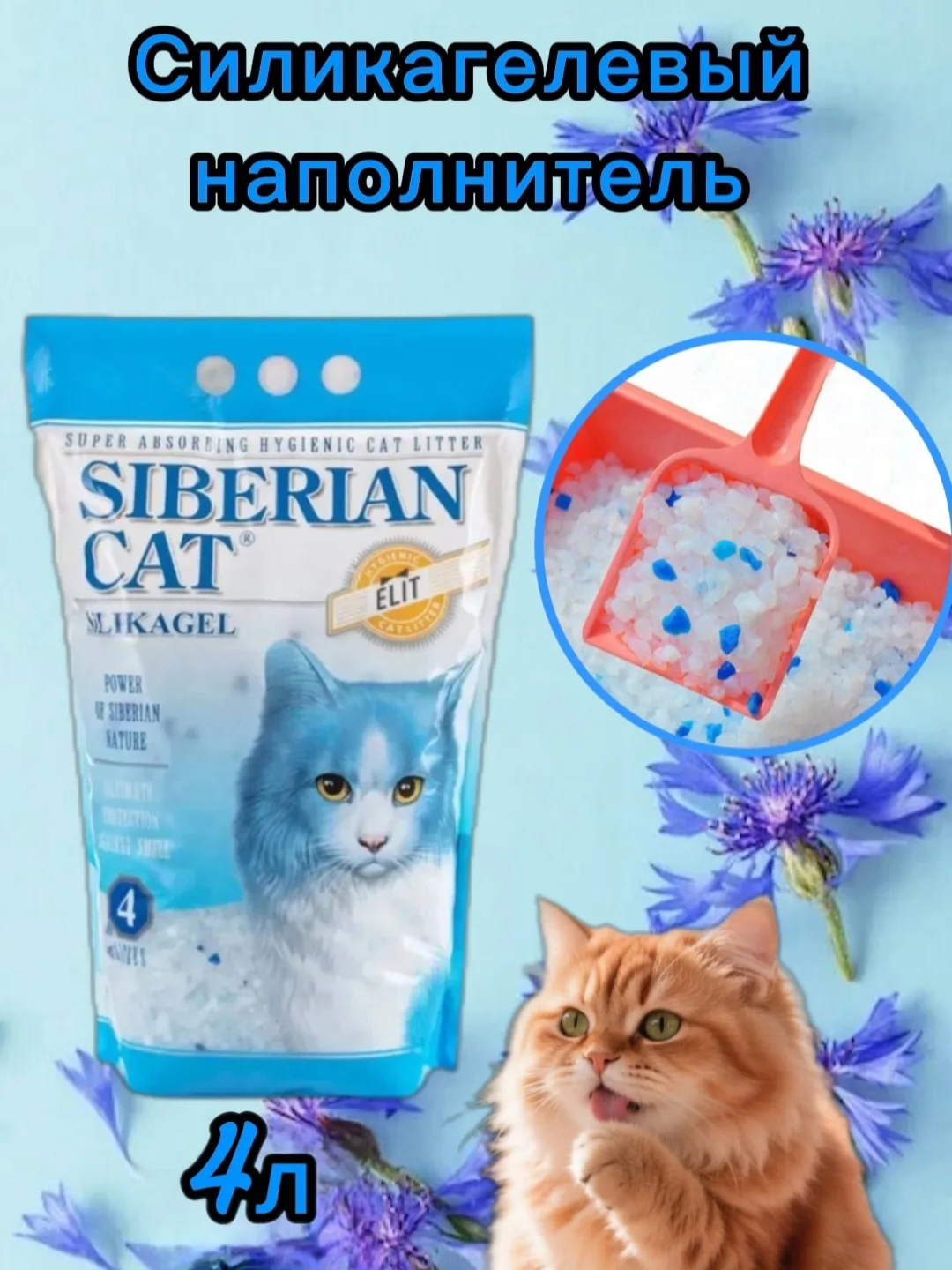 🐱 МЯУ-АКЦИЯ! 🎉 

Друзья, Дарим скидку 15% на силикагелевый наполнитель «Сибирская кошка»! 🐾✨ 

🗓