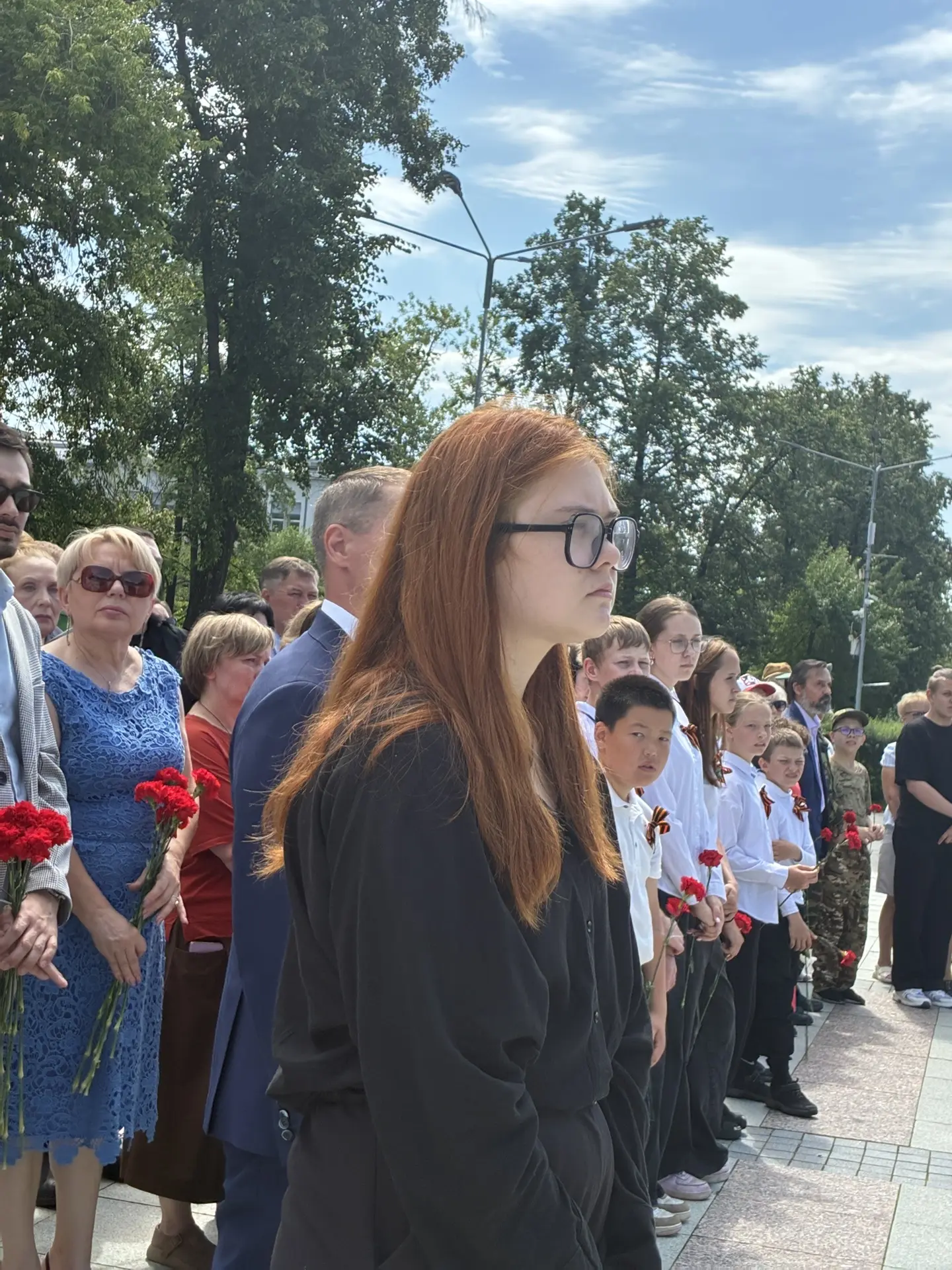 🕯️ 22 июня, в День памяти и скорби, в Парке Победы проходит памятная церемония

Волонтёры команды О
