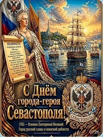 🎉🇷🇺🎉🇷🇺🎉🇷🇺
С днём рождения, родной Севастополь! 
Сегодня мы поздравляем любимый город с 243-