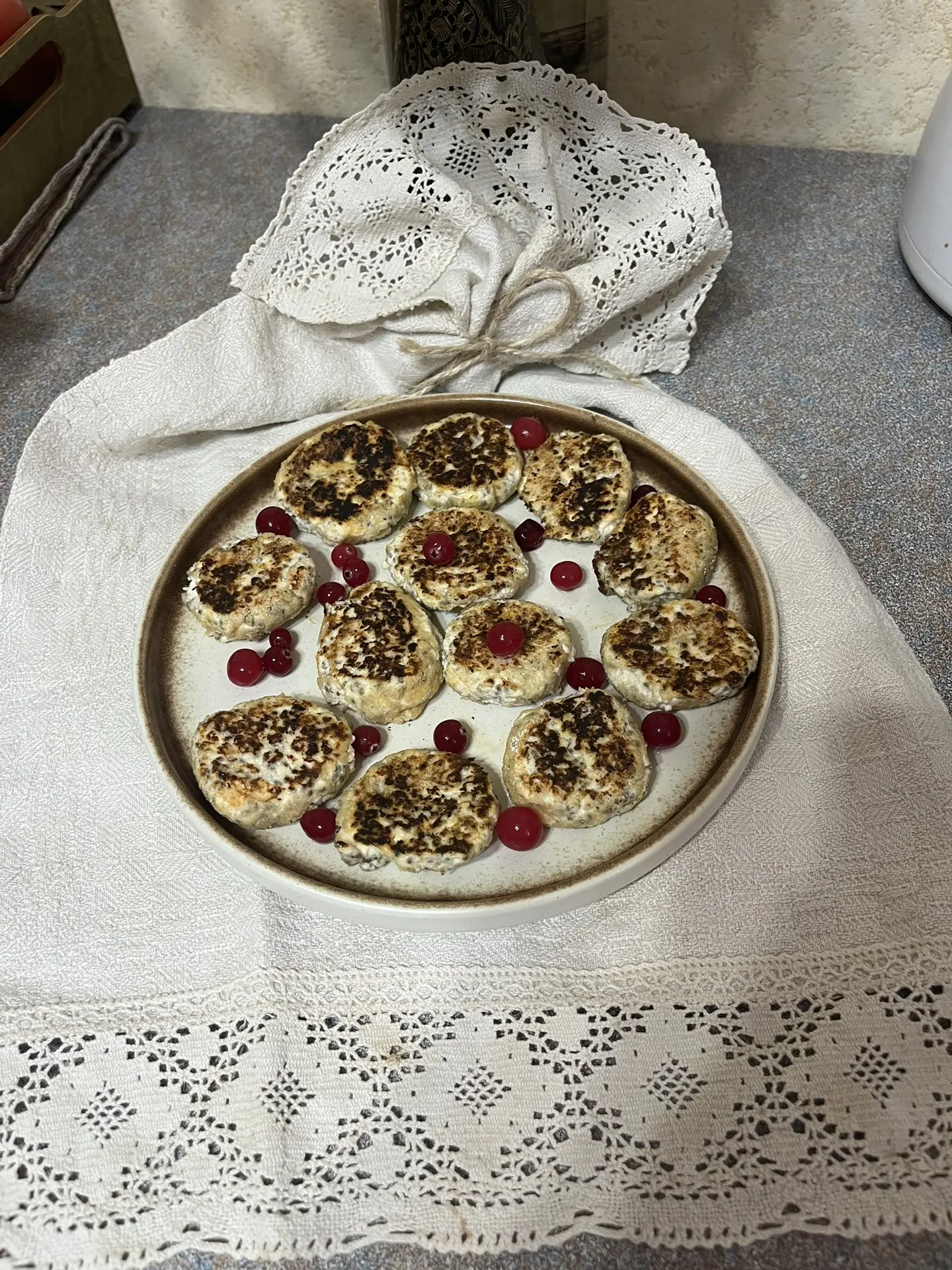 Сырники с чиа
Без муки