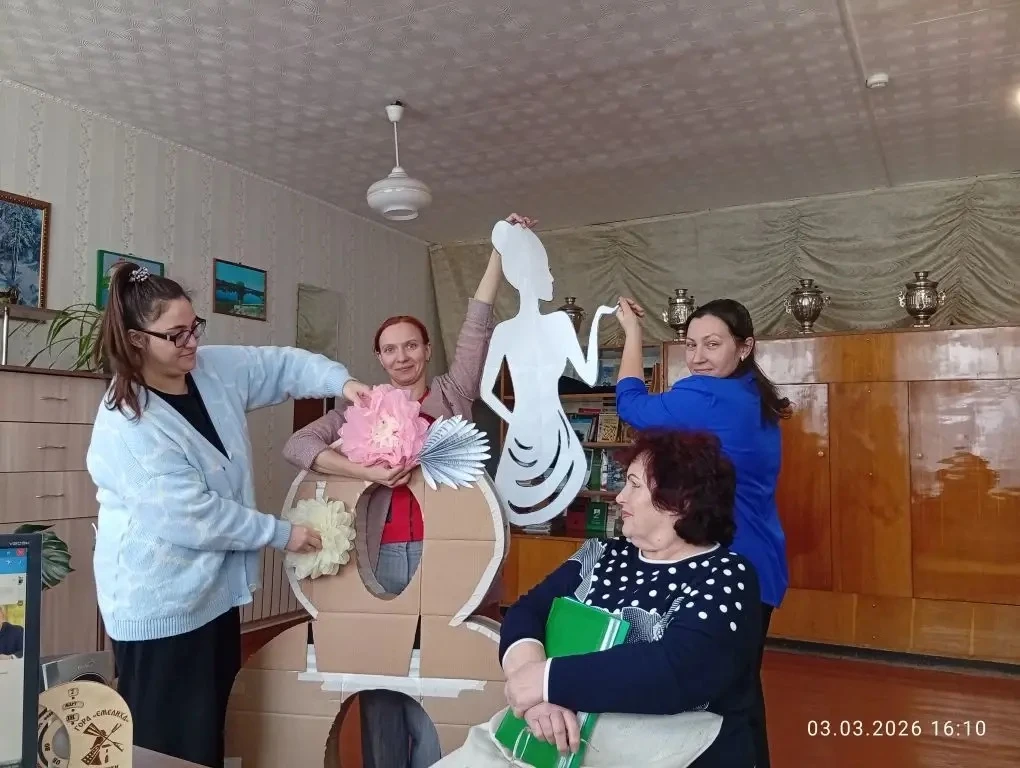 Подготовка к Международному женскому Дню 💐
