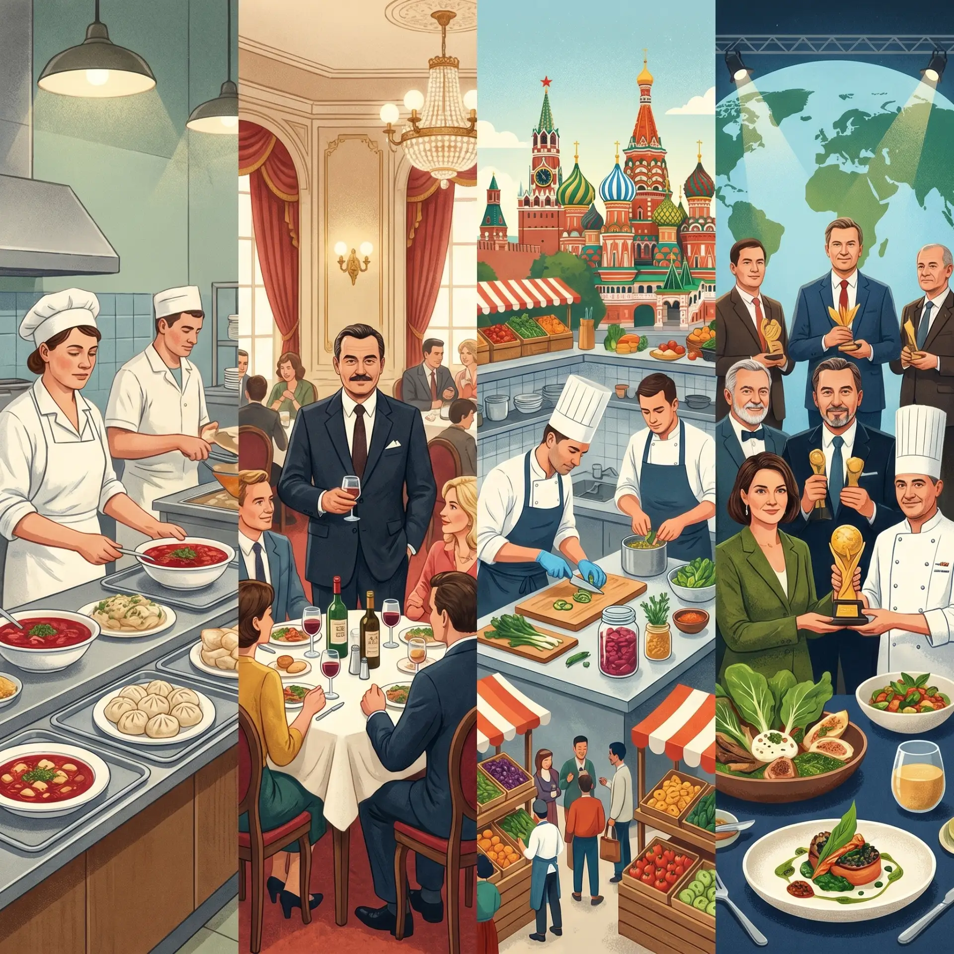 о пути нескольких известных российских рестораторов — с чего они начинали!


Аркадий Новиков

Сегодн