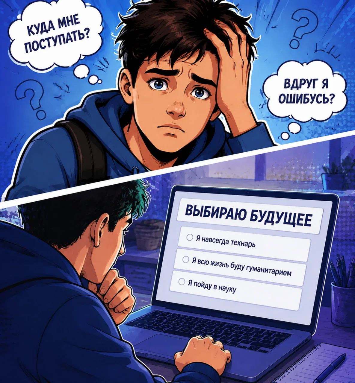 «Вдруг я ошибусь?» - главный страх при выборе профессии

«Куда мне поступать?» - это один из самых с