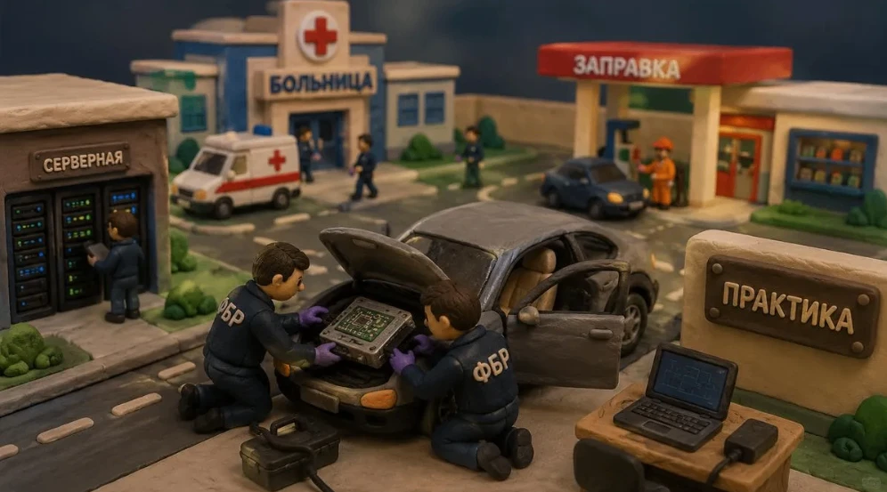 ℹ️Дома, больница, заправка и 200 серверов. ФБР построило целый город, чтобы учить цифровой криминали